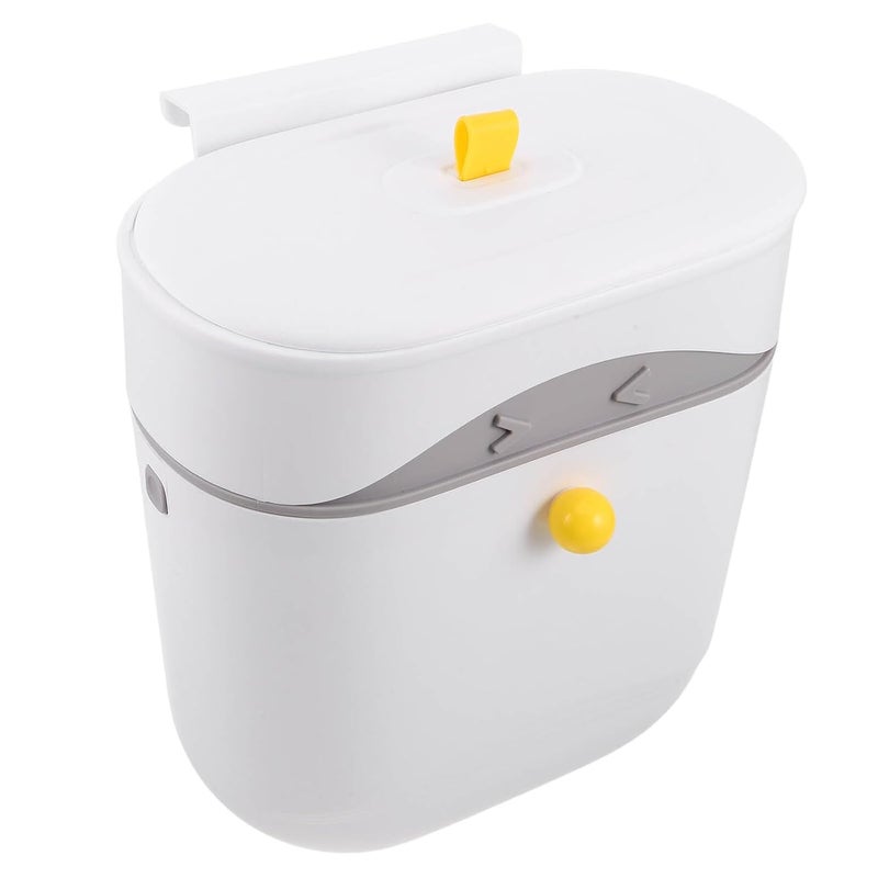 Intercity storage hub Sewroro Wall-Mounted Kitchen Trash Can with Lid, Hanging Small Garbage Bin for Cabinet Door, Under Sink Compost Bin for Home, Bedroom, Dorm Use Climate adapted delivery plan Popular trusted craftsmanship Transit & use compatible Easy transit optimized build Global flexible assemble picks Multi stock guarantee supply Simplified versatile design User friendly optimized build Wear resistant upgraded material Foldable In-Kingdom stored commodity Fast warehouse picking Easy hand assemble compatible Ergonomic build Natural material Easy daily handling design Cost effective upgraded craftsmanship Wide usage compatibility All need matching options Protective coating Systematic nationwide ship Cost saving user oriented build Durability boosted processed material Desert area eligible deliver - Image 1