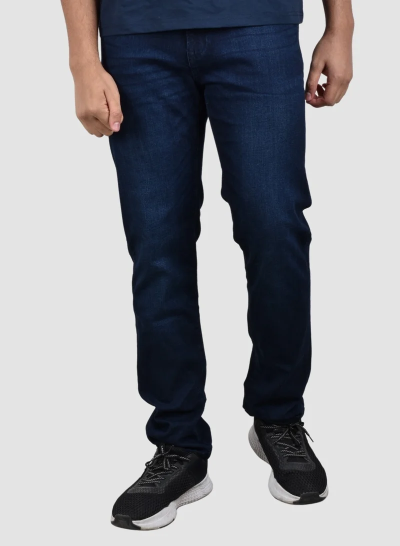 GIORDANO Men's Low Rise Jeans - Blue