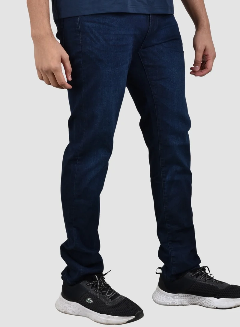 GIORDANO Men's Low Rise Jeans - Blue