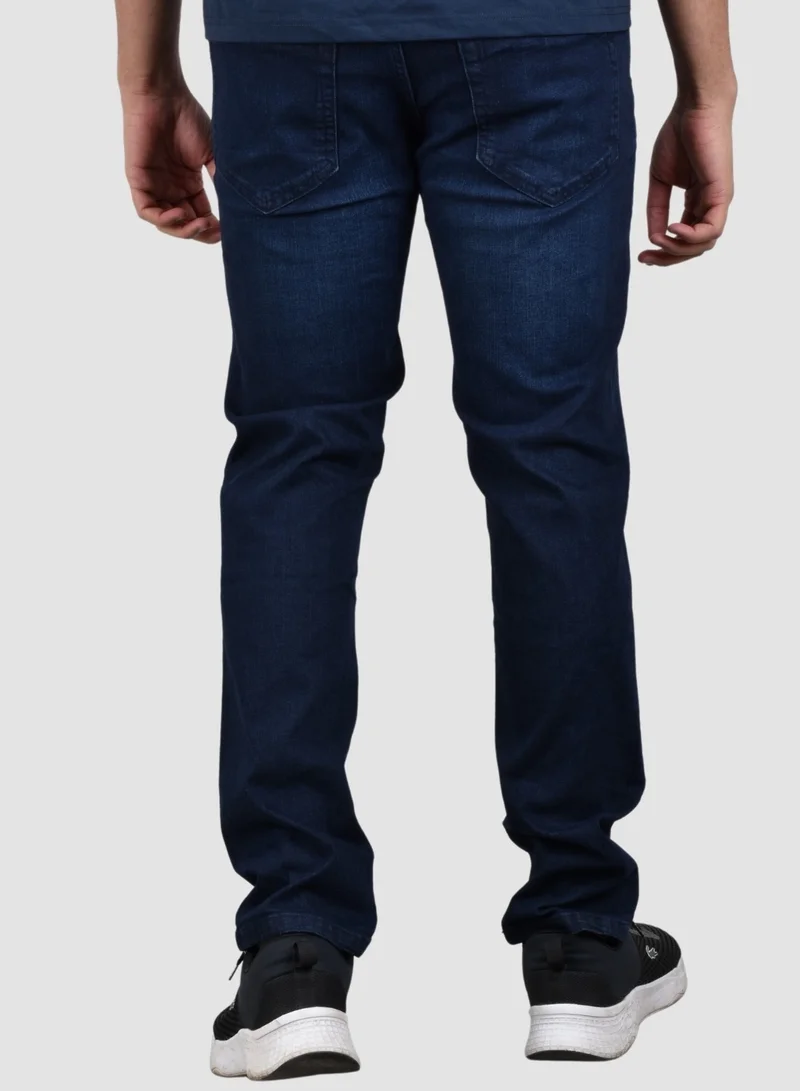 GIORDANO Men's Low Rise Jeans - Blue