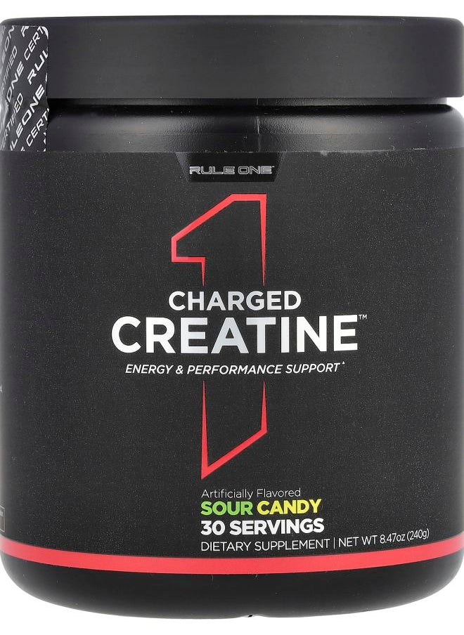 Rule One Proteins Charged Creatine Sour Candy 8.47 oz (240 g) 