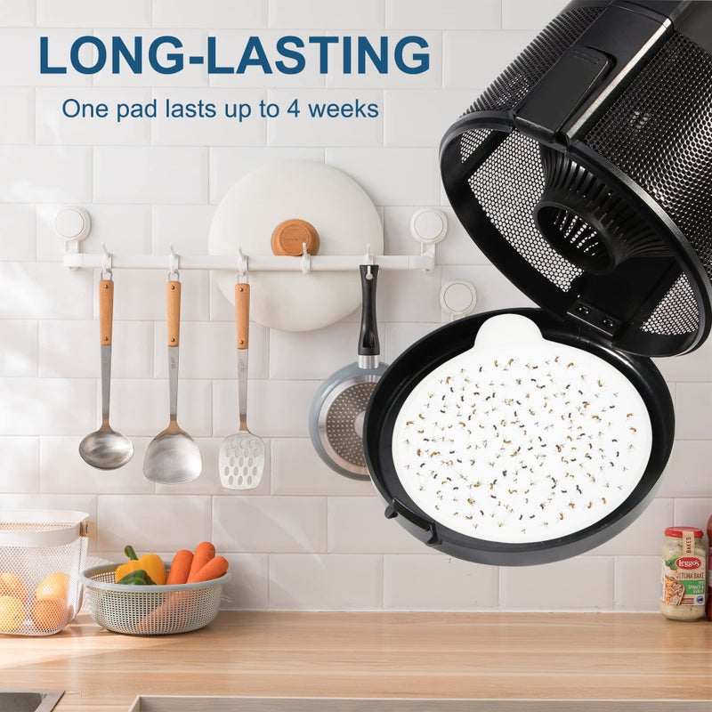 SHOOTING STAR 24 Pcs Refill Glue Boards 4.3 Inches Sticky Glue Pads for Katchy, Fenun, Dunaga, and Fvoai Zap H3 M3 Pro Indoor Insect Fly Mosquito Trap Bug Catcher Mosqusito Lamp - Image 5