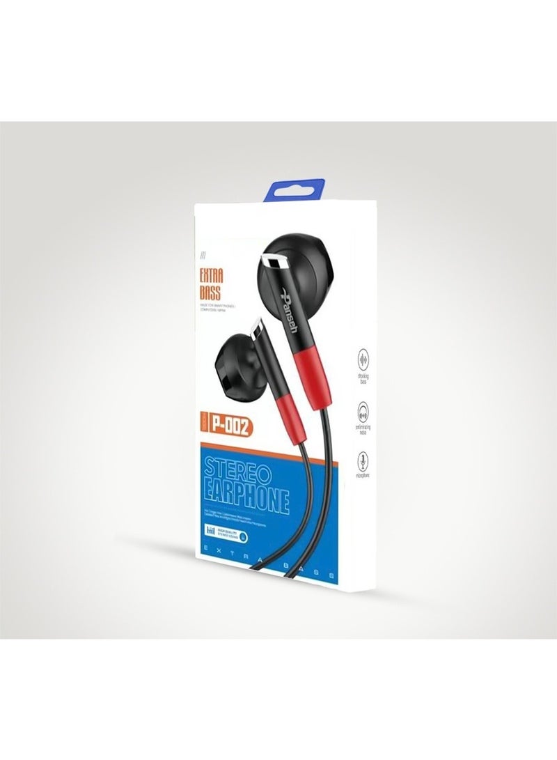 High Quality Stereo Earphones for Calls and Music p-002 - Image 2