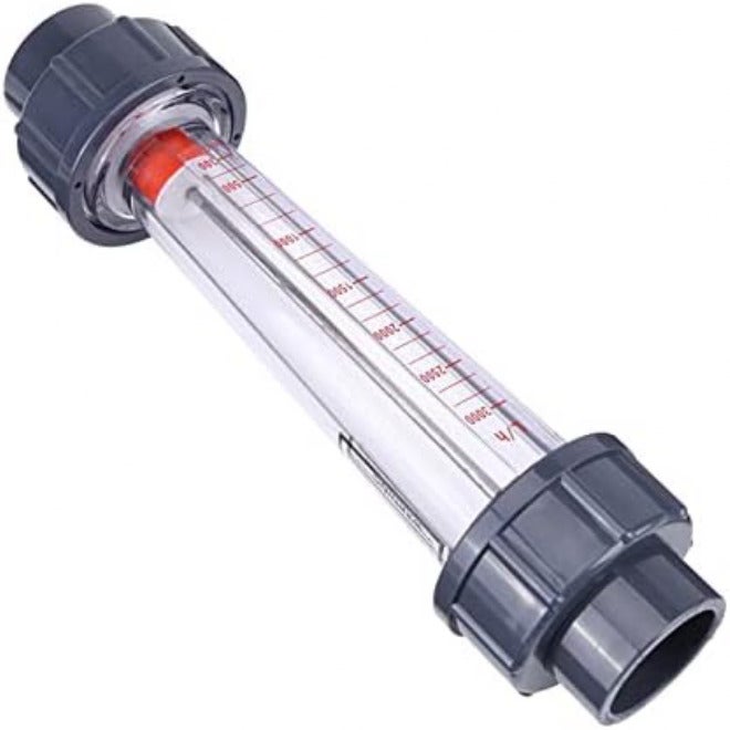 300 3000 Rotameter Plastic Plastic Tube Type Lzs 25 Meter 300 3000L H Water Rotameter - Image 1