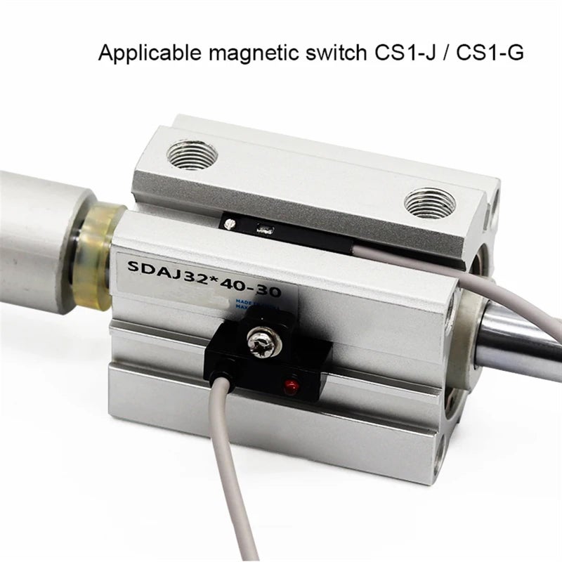 Pneumatic Cylinder SDAJ40X40 30 SDAJ40X40 30 S SDAJ40X40 30 S B Sdaj40x40 30 s b - Image 4