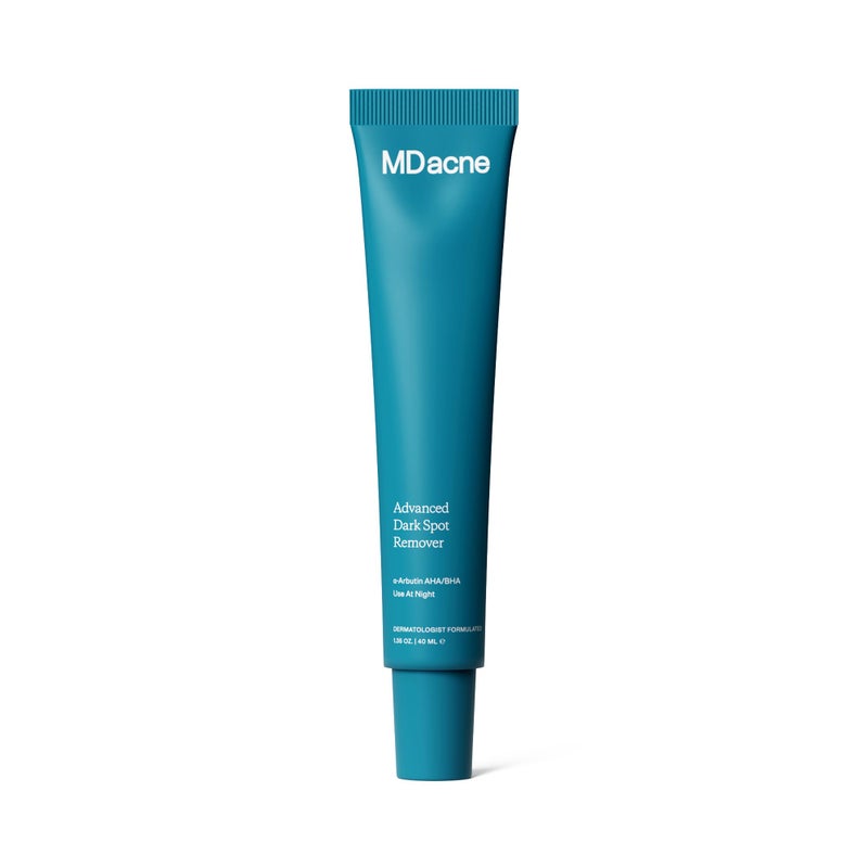 MDacne مزيل البقع الداكنة للوجه والجسم، 40 مل - يحسن من إشراقة البشرة وملمسها ولونها، خالي من الزيوت للبشرة الحساسة والمعرضة لحب الشباب، AHA و BHA يعززان إشراقة البشرة، 40 مل (عبوة من 1) - Image 1
