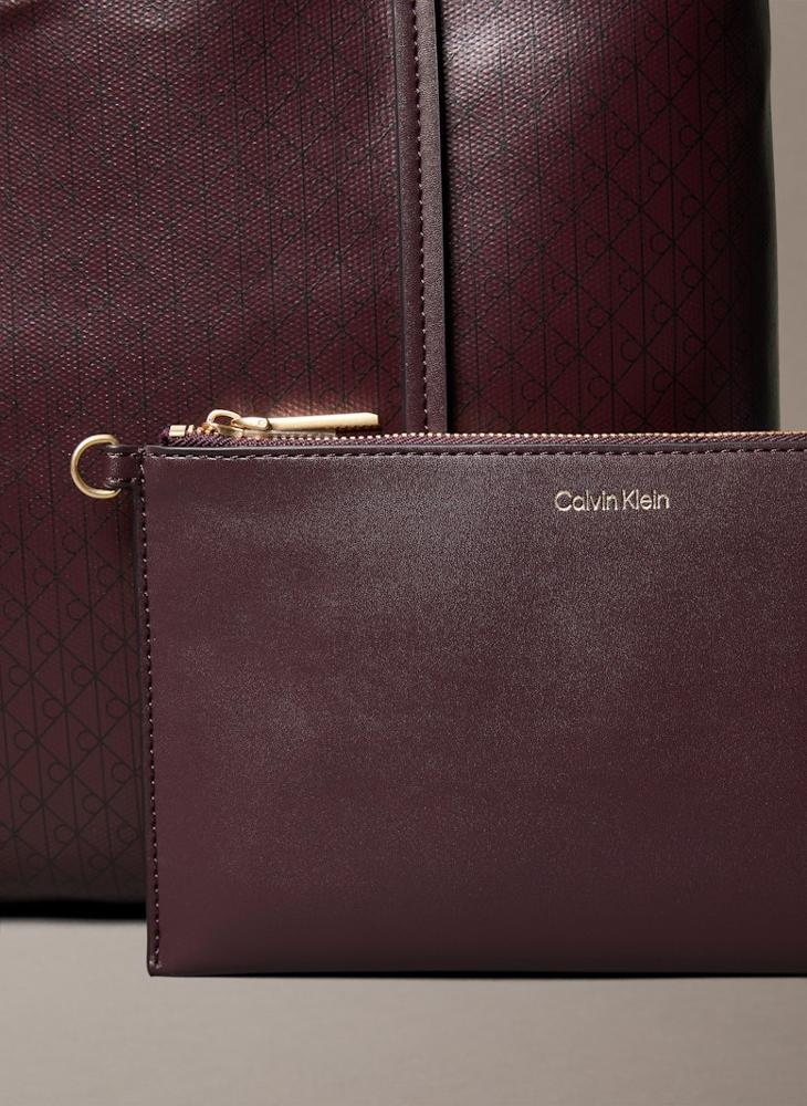 CALVIN KLEIN Aop Small Tote Bag - Image 3