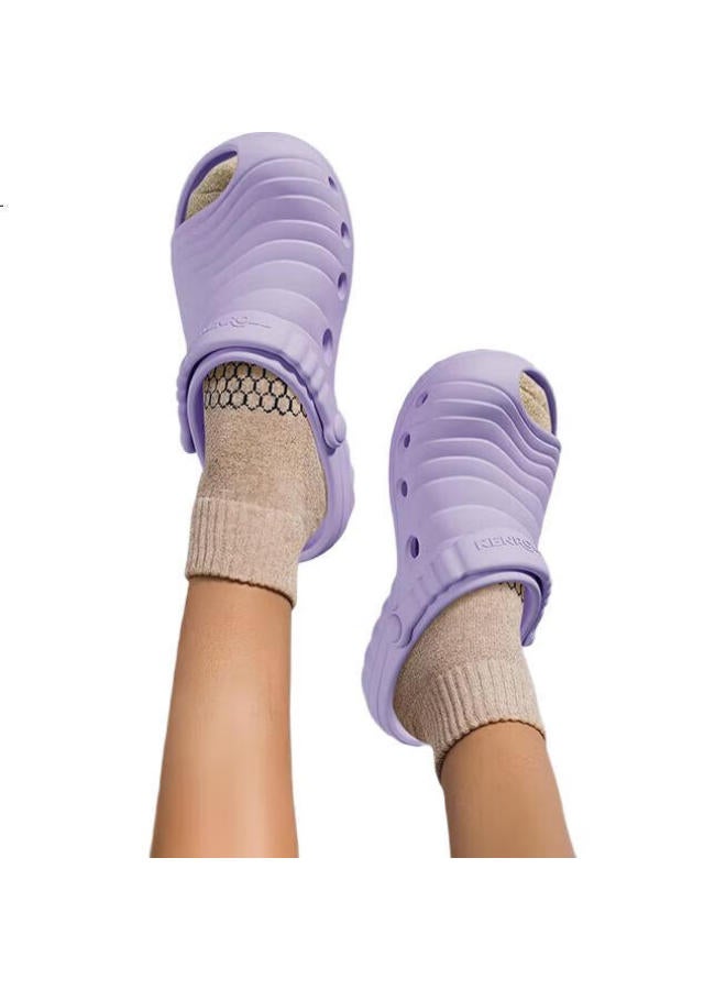 Kenroll Unisex Hole Shoes Outdoor Leisure Garden Shoes Dual-Use Beach Breathable Soft Bottom Sandals - Image 1