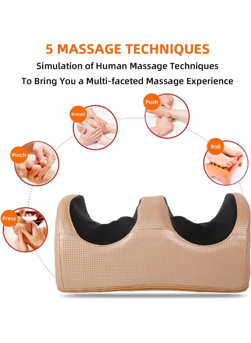 DubaiGallery Heated Shiatsu Foot Massager, Electric Foot Warmer for Relaxation, Home Spa Foot Care - Image 4