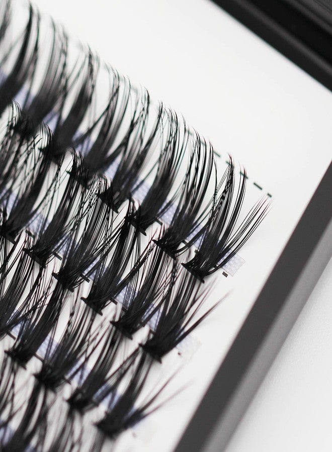 Bodermincer 10D/20D/30D/40D/50D/60D/80D 240 Clusters Lashes C/D Curl 10-12-14-16mm MIX/14-16-18-20mm MIX Fluffy Single Cluster False Lashes Premade Volume Fans (30D-12MM, C Curl) - Image 3