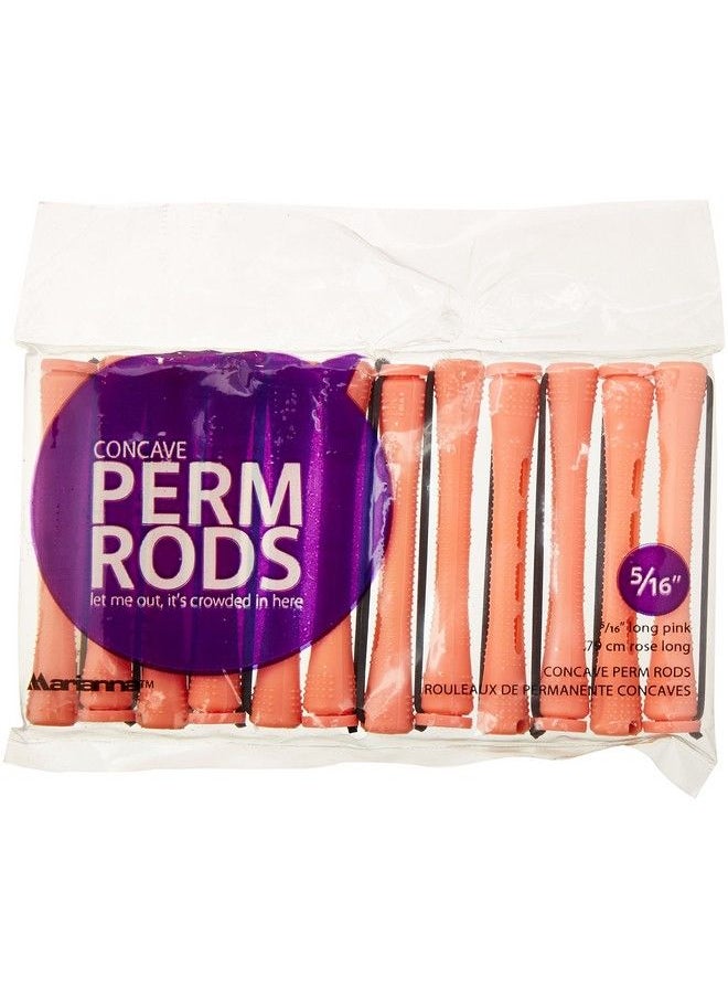 Marianna - Long Pink Perm Rods 12 Count - Image 1