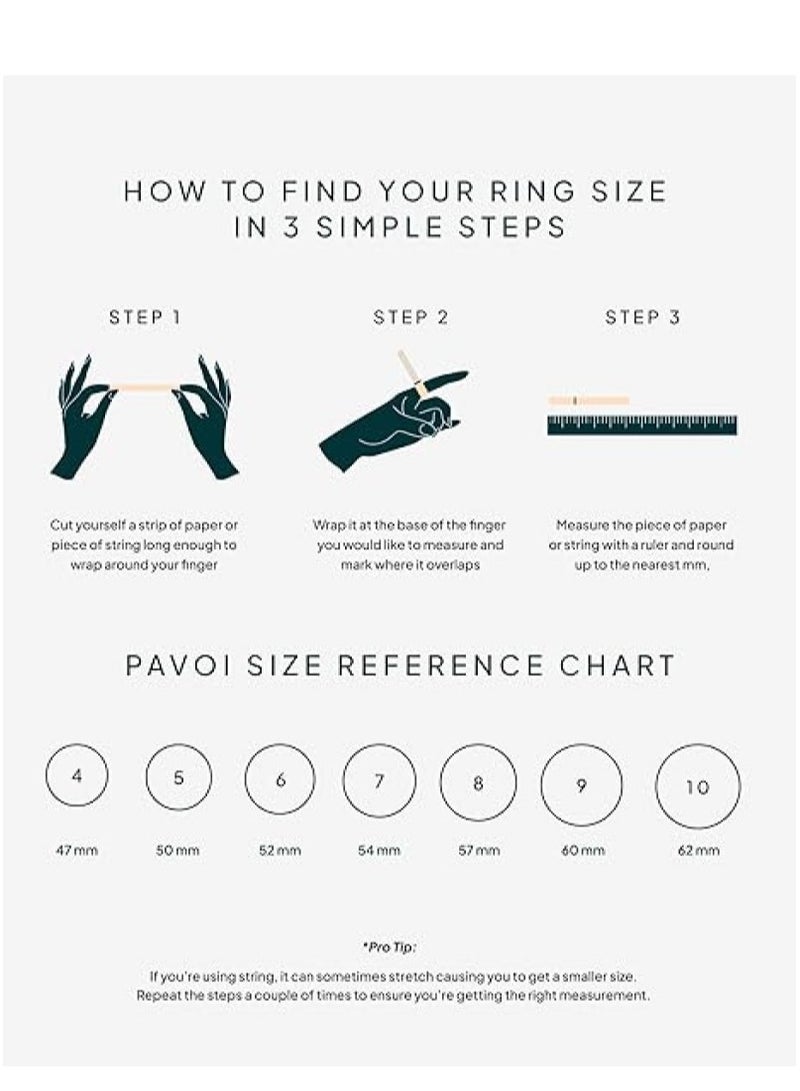 GUDOO خواتم مترابطة قابلة للتركيب للنساء مطلية بالذهب عيار 14 - مجموعة خواتم متعددة بتصميم جريء ومزيج من المعادن - خواتم مكعبات زركونيا ثنائية اللون للتركيب - Image 2
