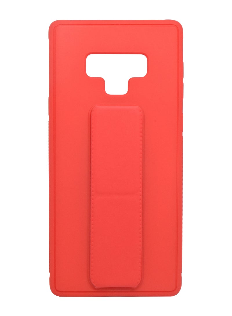 BORTONY Galaxy Note 9 Case Silicone Camera Protected Shockproof With Finger Grip Stand Cover - Image 1