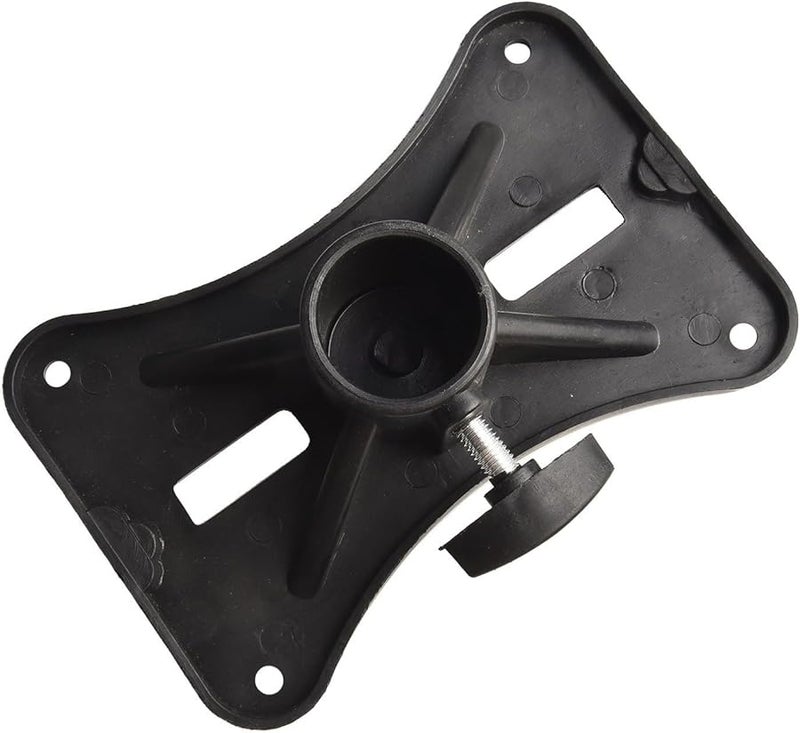 حامل مكبر صوت بلاستيكي قابل للدوران، محول سهل التركيب، حامل ثلاثي القوائم، عمود - Image 1