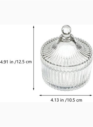 Fruit Bowl 2Pcs Crystal Glass Candy Cup Creative Living Room Candy Jar Dried Fruit Plate Sugar Bowl Fruit Bowl With Lid Fruit Cup Snack Box Decorative Fruit Basket - pzsku/ZB8A193FAF4660CC4B2A6Z/45/_/1689596438/dc578131-7726-4610-940f-a8b017ea70a7