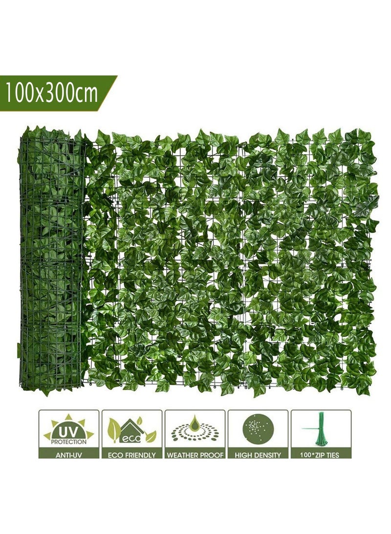 سياج النبات التحوط الاصطناعي ورقة خضراء فو اللبلاب سياج الخصوصية جدار النبات العشب وهمية خلفية الزخرفية لشرفة الحديقة الداخلية والخارجية