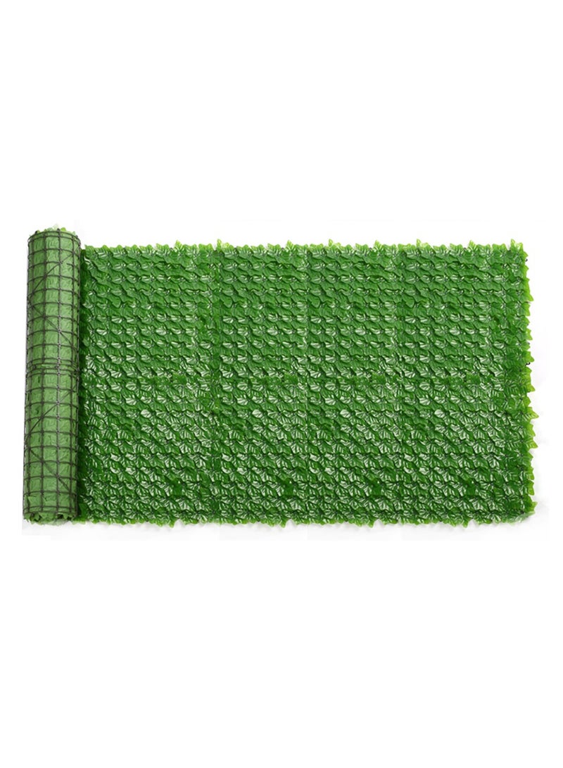 سياج النبات التحوط الاصطناعي ورقة خضراء فو اللبلاب سياج الخصوصية جدار النبات العشب وهمية خلفية الزخرفية لشرفة الحديقة الداخلية والخارجية