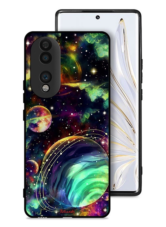 Tolwak Honor 70 Protective Case Cover Planets - Image 1