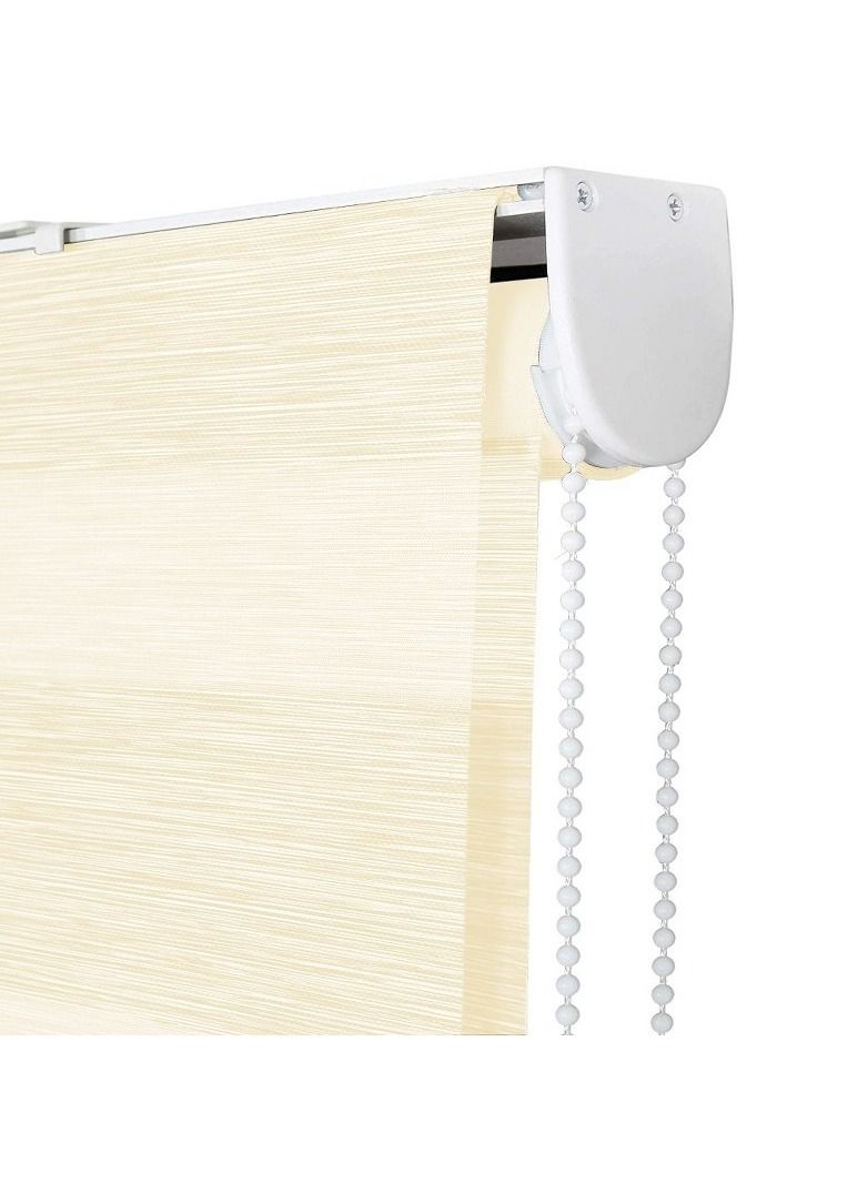 Home Gallery Zebra Blinds for Windows 200*200 cm Biege - Image 3