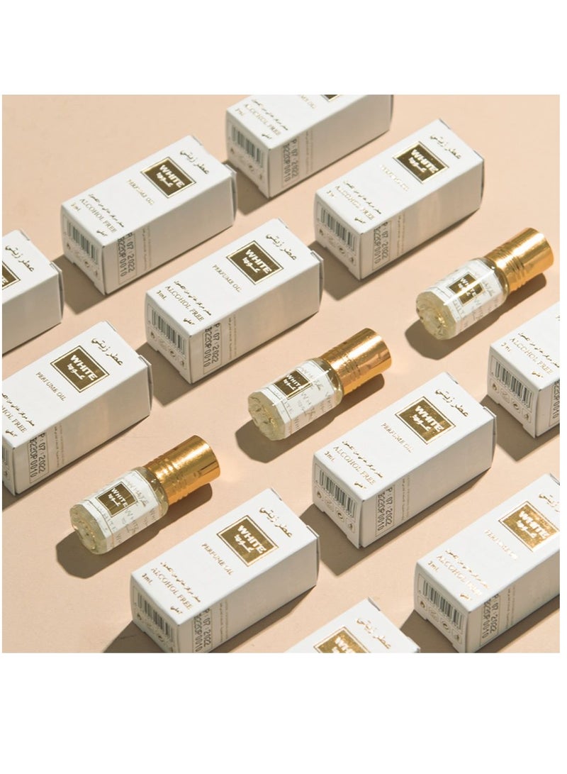 بانافع عطر وايت عود زيتي 12 قطعة 3 مل - Image 1
