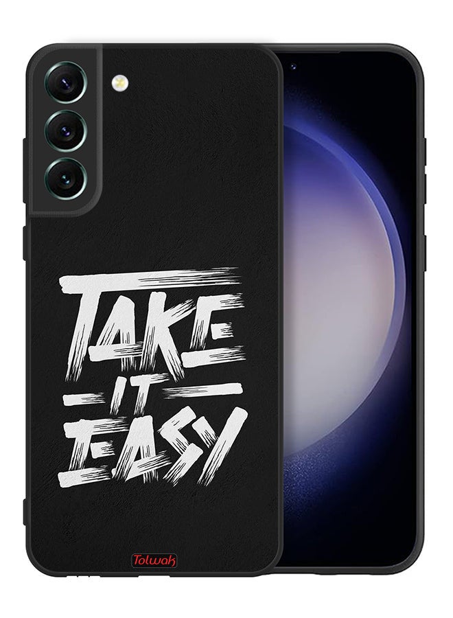 Tolwak Samsung Galaxy S21 Plus 5G Protective Case Cover Take It Easy - Image 2