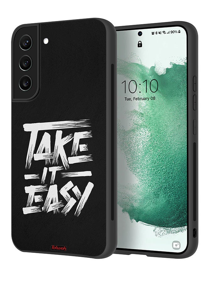 Tolwak Samsung Galaxy S21 Plus 5G Protective Case Cover Take It Easy - Image 1