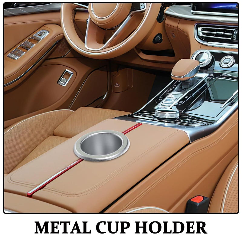 Silver Recliner Drink Holder with Night Glow for Couch Truck Yacht - Image 4