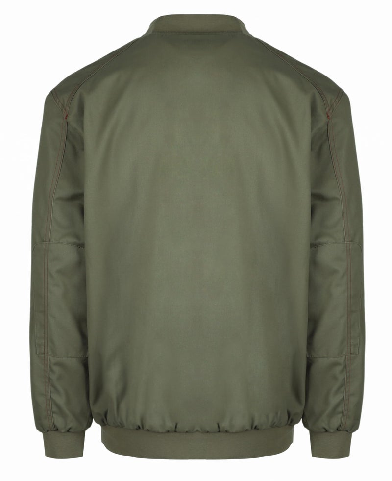 BOCOMAL FR Jackets 11oz Fleece Lined CAT3 Fire Resistant Winter Outwear FRC Coat Light Water Repellent and Oil Resistant - Image 4