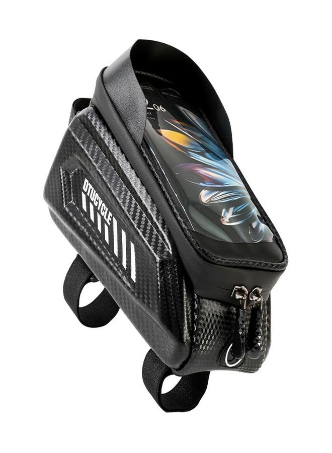 Lythor Bike Phone Bag, Waterproof, Top Tube Pouch, Touchscreen, Fits 6.5" Phone - Image 1