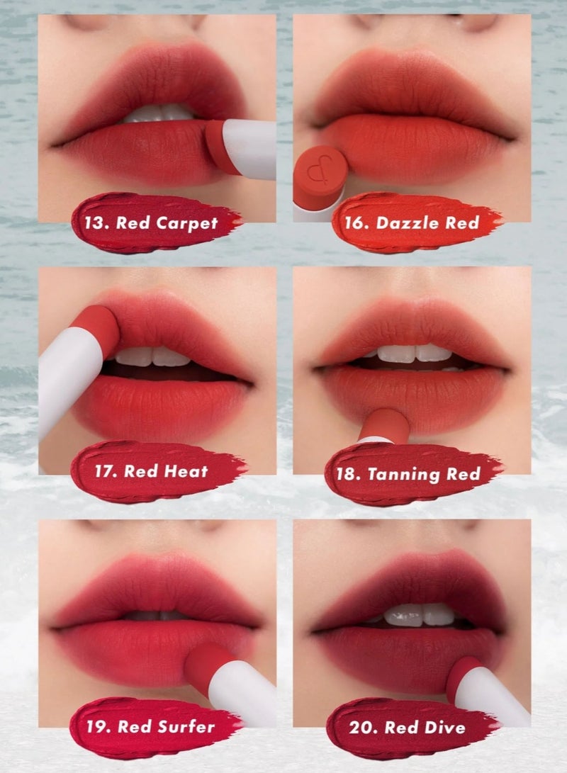 ROM و ND أحمر شفاه زيرو مات رقم 18 - تانينغ ريد - Image 5