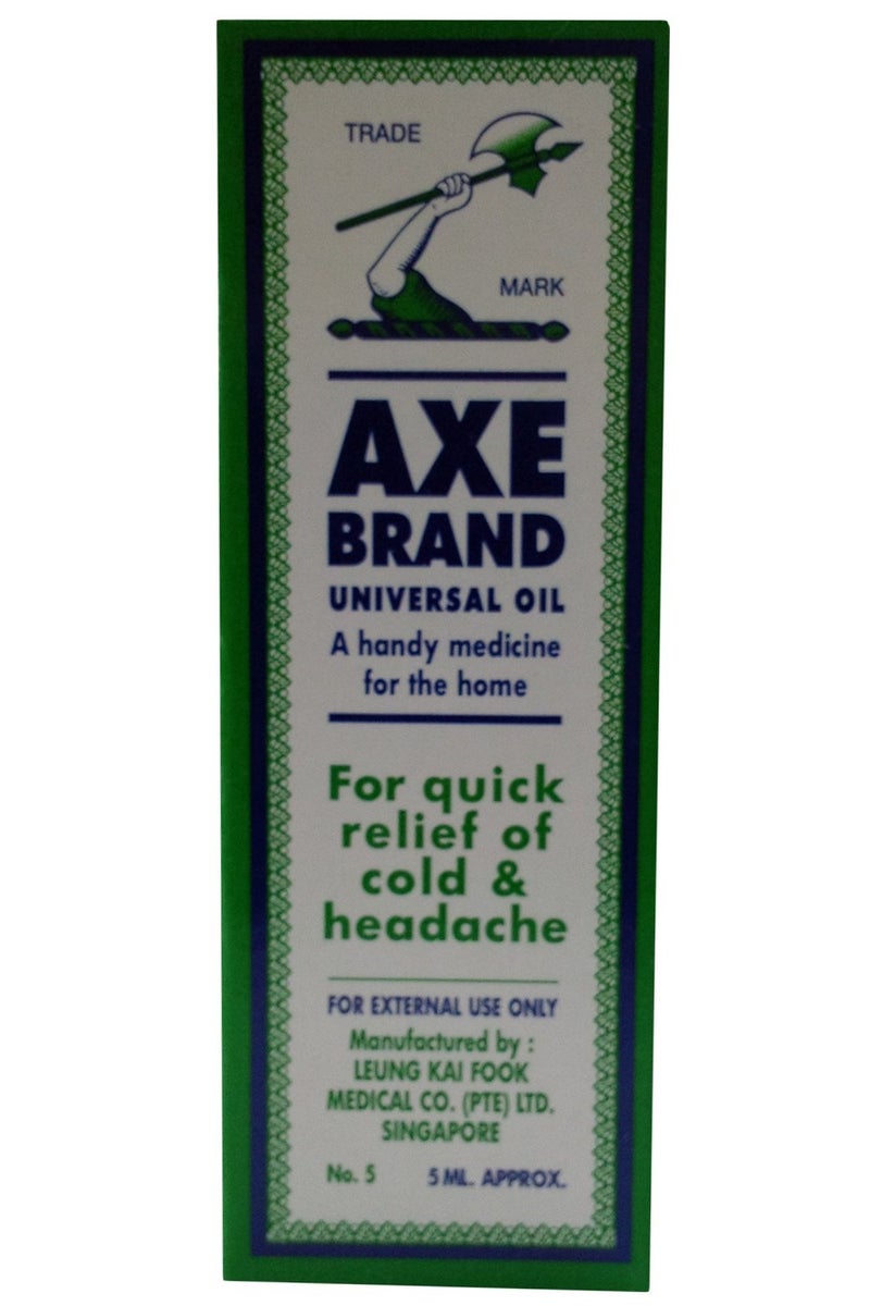 Axe Universal Oil For Quick Relief Of Cold And Headache 5ml (Pack of 12) - Image 4