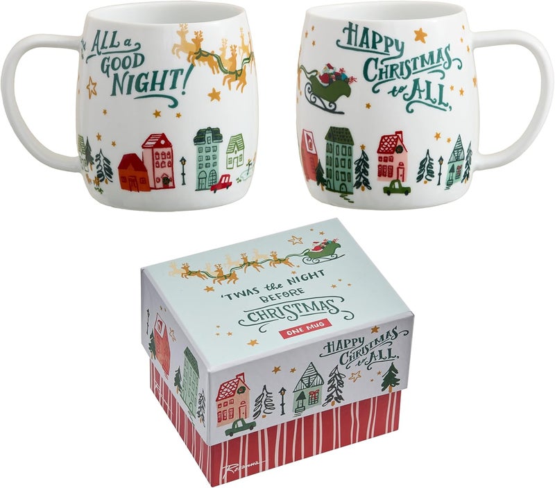 Rosanna Twas the Night Before Christmas Appetizer Plates s4 - Image 1