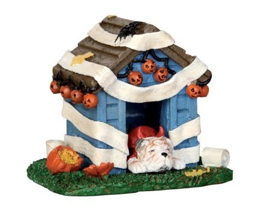 Lemax Spooky Town Tricked Out Doghouse 44778 - Image 1