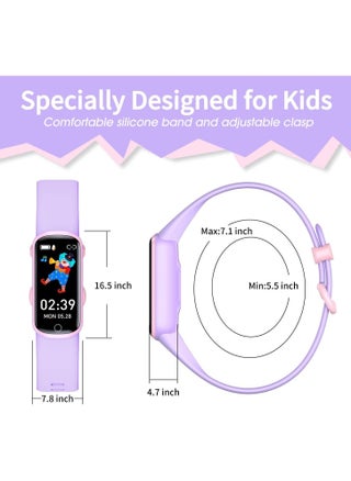 Fitness Tracker with Replacement Band for Kids Girls Boys Teens Age 5-16, Heart Rate Monitor, Activity Tracker, Step Tracker Counter Watch, Alarm Clock, Pedometer, Sleep Monitor - pzsku/ZB8A2110F3CD95C71A314Z/45/_/1665990245/24cd49c9-c0e5-41f0-8a01-80cb5fd330ce
