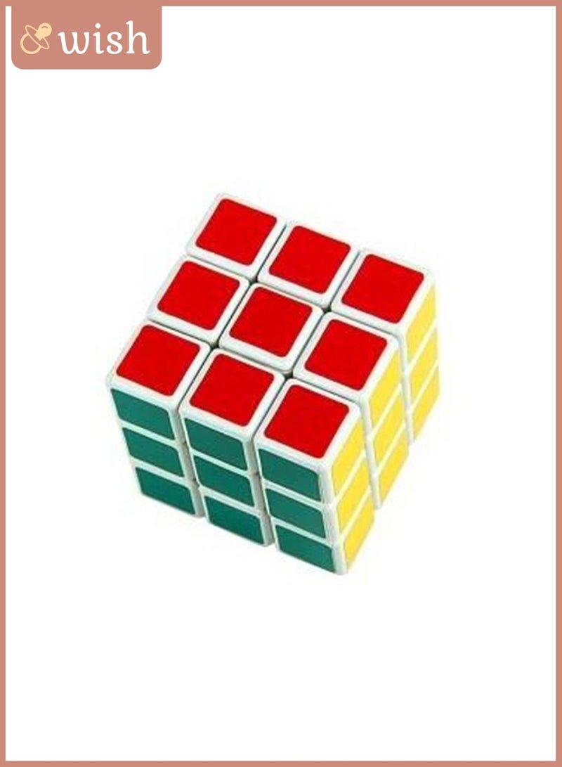 Wish Magic Cube 3 x 3 x 3 Speed Cube, 3 x 3 Magic Puzzle Cube Sticker-Free Speed Cube 3D Puzzle Games for Children Adults - Image 2