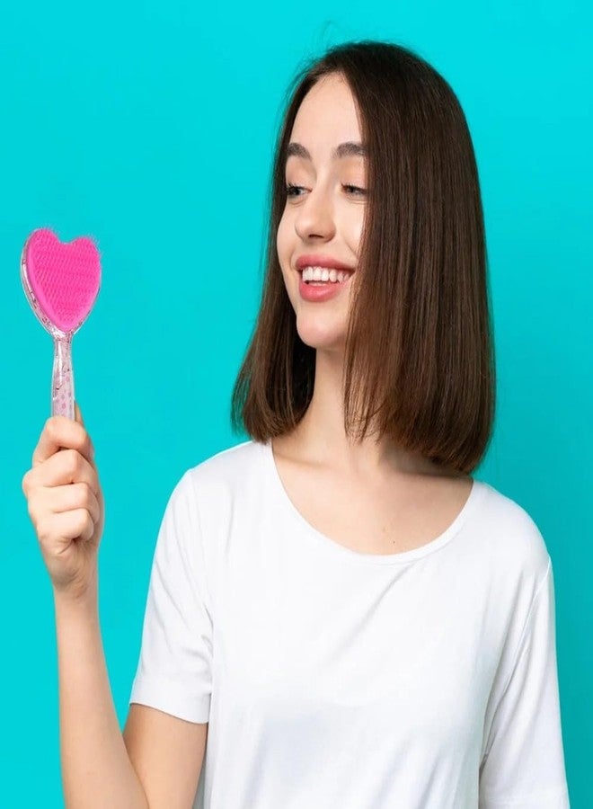Exxelo (𝟓 𝐘𝐞𝐚𝐫 𝐖𝐚𝐫𝐫𝐚𝐧𝐭𝐲) Hair Brush & Comb for Kids - Gentle on Wet & Dry Hair | Ideal for Girls with Straight, Long, Thick, Curly or Natural Hair | Detangling & Styling Brushes - Image 4