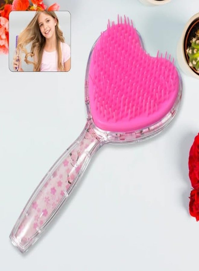 Exxelo (𝟓 𝐘𝐞𝐚𝐫 𝐖𝐚𝐫𝐫𝐚𝐧𝐭𝐲) Hair Brush & Comb for Kids - Gentle on Wet & Dry Hair | Ideal for Girls with Straight, Long, Thick, Curly or Natural Hair | Detangling & Styling Brushes - Image 5