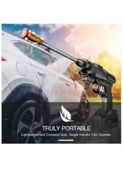 Generic 24V Cordless Electric High Pressure Washer Multicolor 9meter  - Image 4