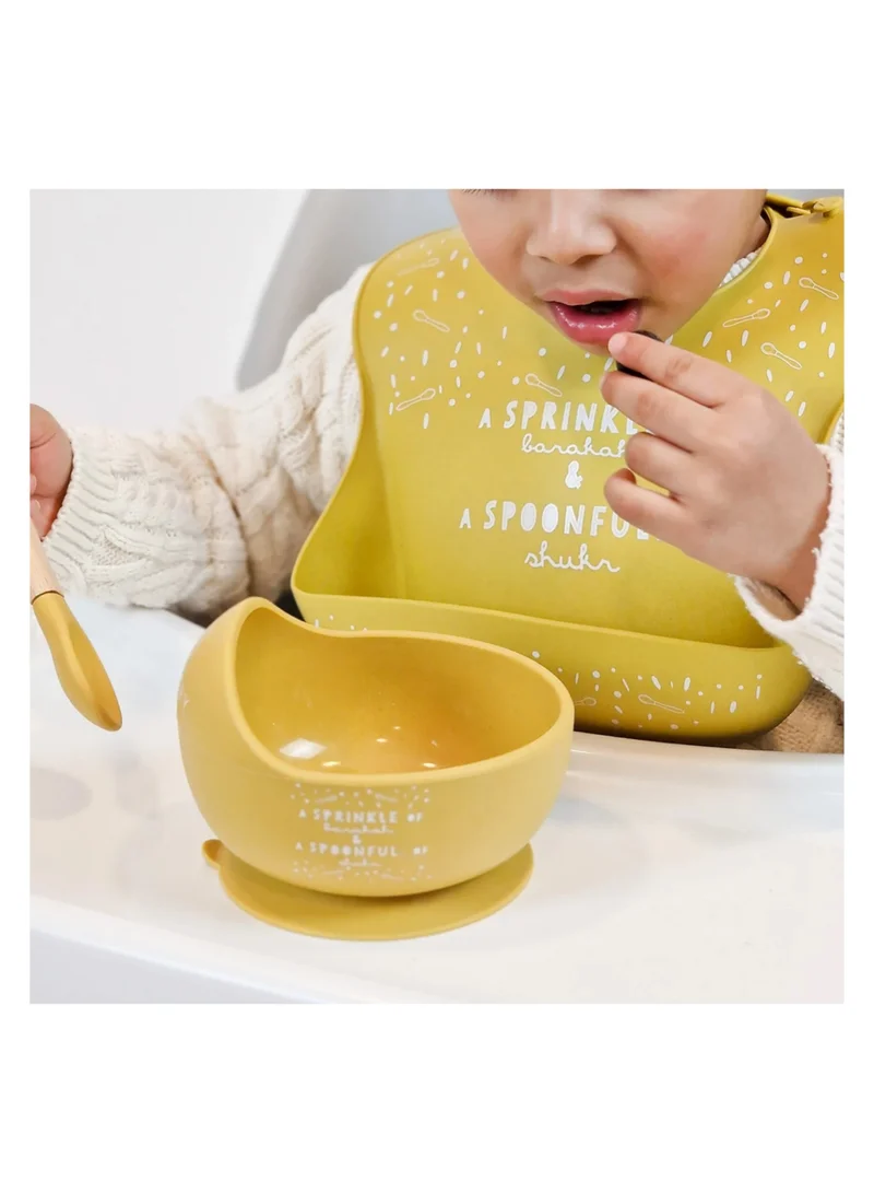 ONCE UPON A DUA Lux Silicone Bowl & Spoon Set