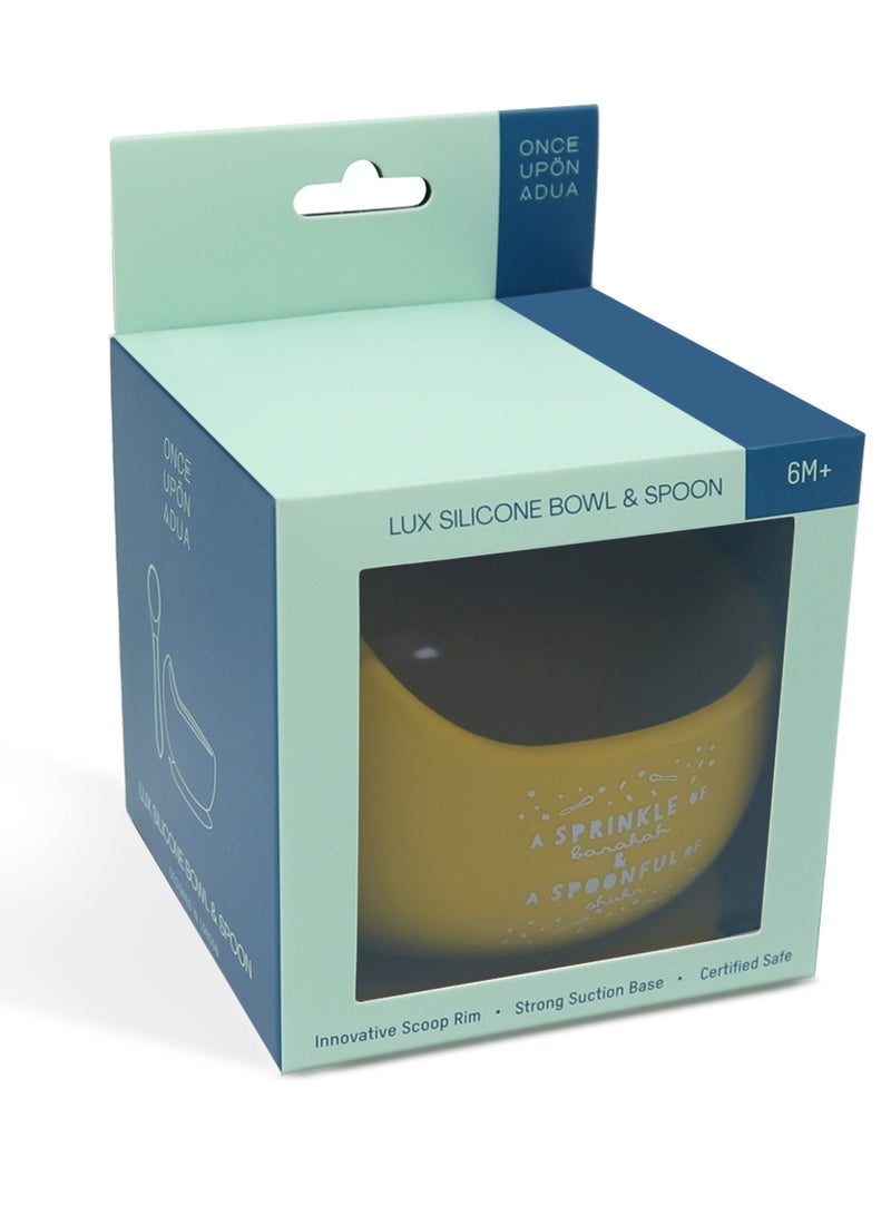 ONCE UPON A DUA Lux Silicone Bowl & Spoon Set - Image 4