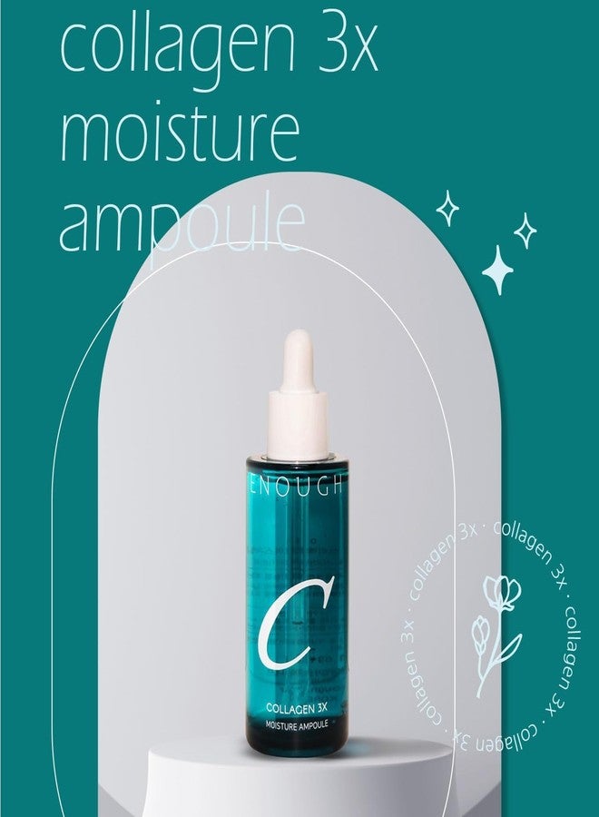 ENOUGH أمبولة مرطبة كولاجين 3X كافية، سيروم وجه نياكيناميد للعناية بالبشرة الكورية للنساء، 1.69 أونصة سائلة / 50 مل - Image 4