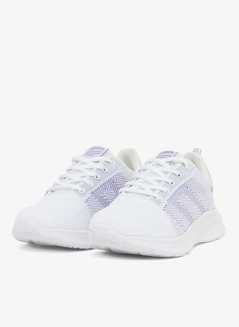 Styli Active Textured Lace Up Running Shoes