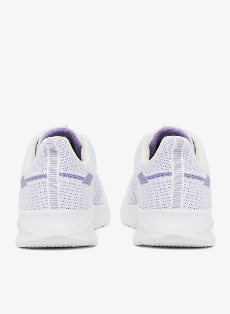 Styli Active Textured Lace Up Running Shoes