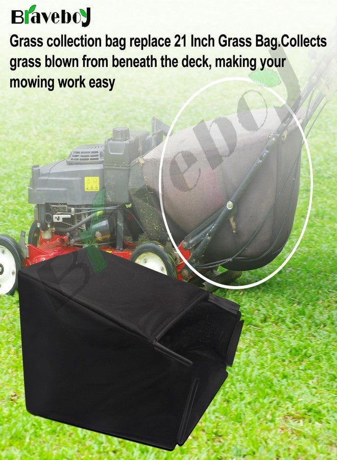 Braveboy 964-04007A 664-04007 Grass Bag - by BaoBag, Compatible with MTD 21" Lawn Mower Grass Collection Bag 664-04011 664-04027 664-04034 & More - Image 2