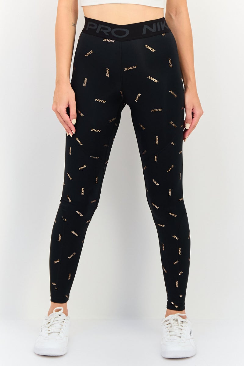 Nike Women Tight Fit Training Leggings, Black - Image 1