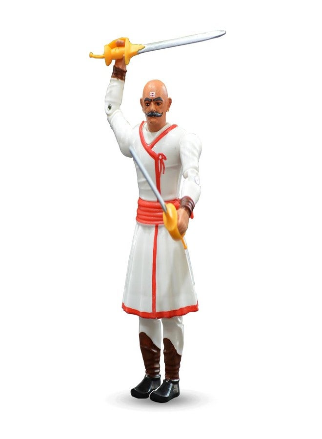 Pawankhind Mawala The Real Super Hero Action Figure with Accessories (Pawankhind Bajiprabhu, 6 Inch Tall) - Image 1