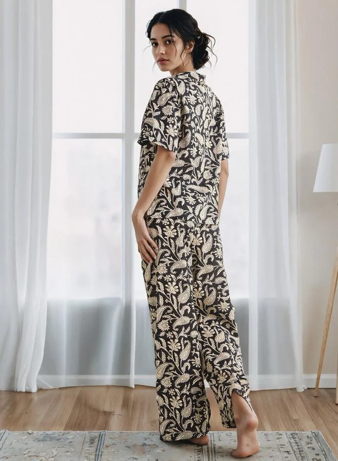 Splash FAV  Printed Cotton Pyjama Set for Women | Best Price UAE