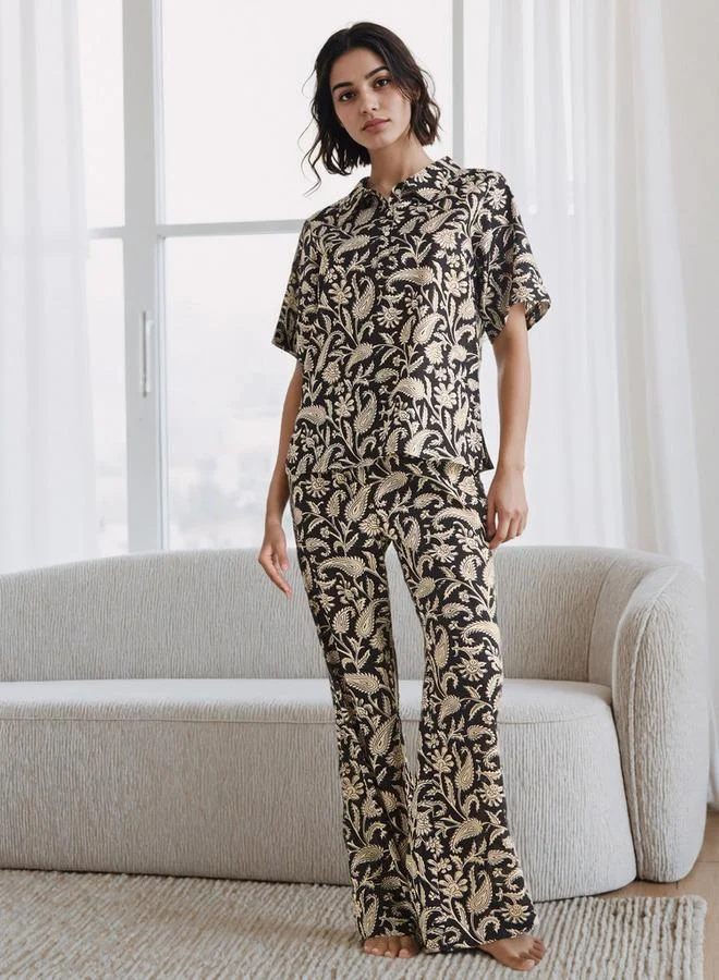 Splash FAV Printed Cotton Pyjama Set