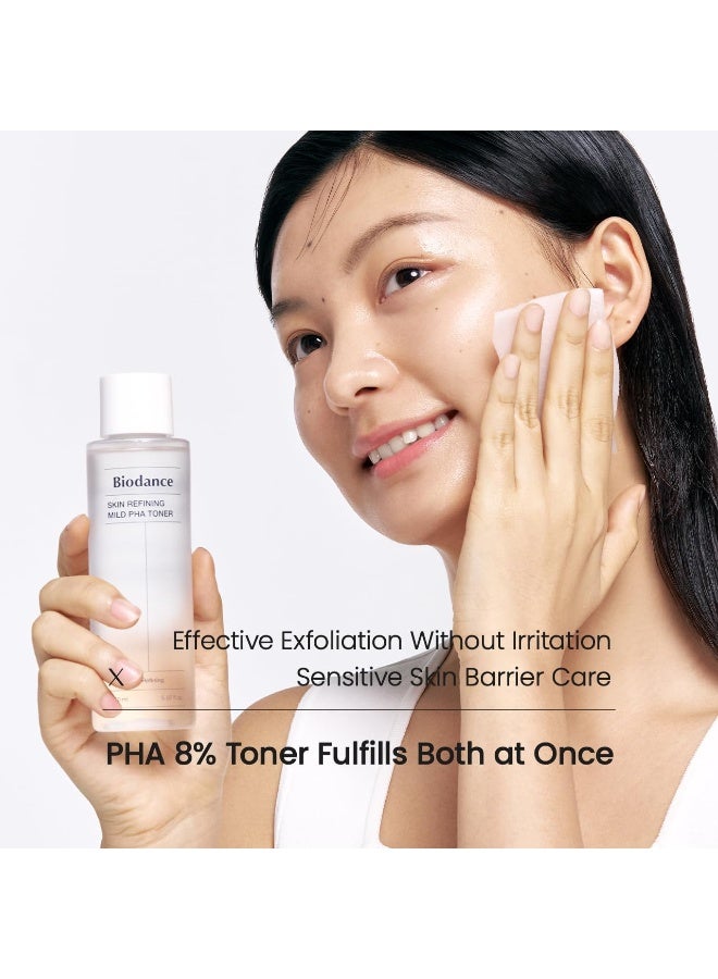 بيودانس Biodance Skin Refining Mild PHA Toner, Gentle Exfoliating Face Toner for Sensitive Skin with Ceramides & NMF | 5.07 fl.oz,150ml - Image 2