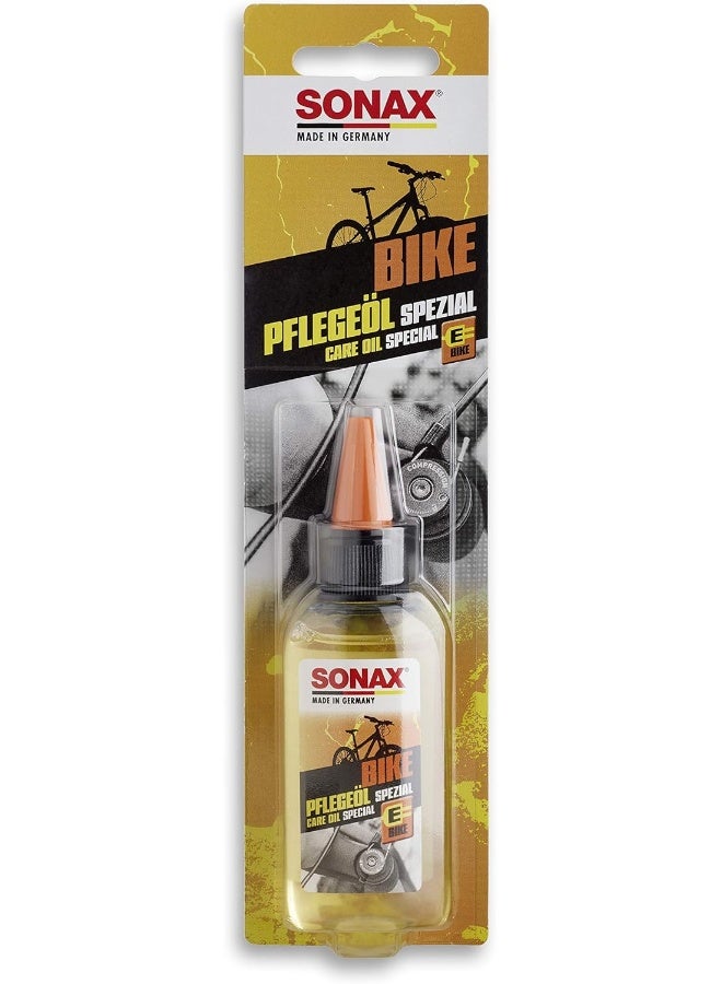 SONAX Sonax Bike Special Oil (50 ml) - Effective Lubricator For Gear Shifters, Brake Levers, Derailleurs And Bowden Cables. Prevents Corrosion. Suitable For E-Bikes  - Image 1